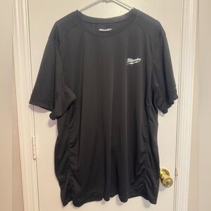 Men's WORKSKIN Black Lightweight Performance Short-Sleeve T-Shirt Size 2X